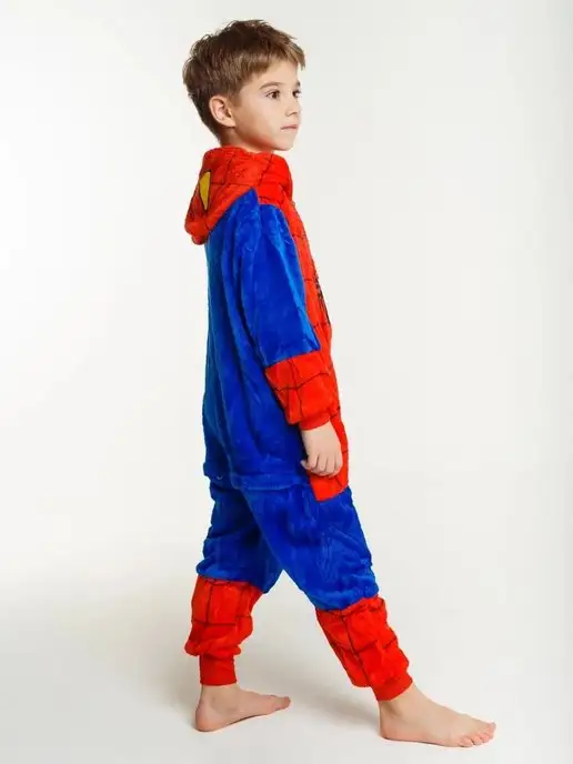Kigo Кигуруми "Человек паук", пижама Spider-Man, синий, фото 5