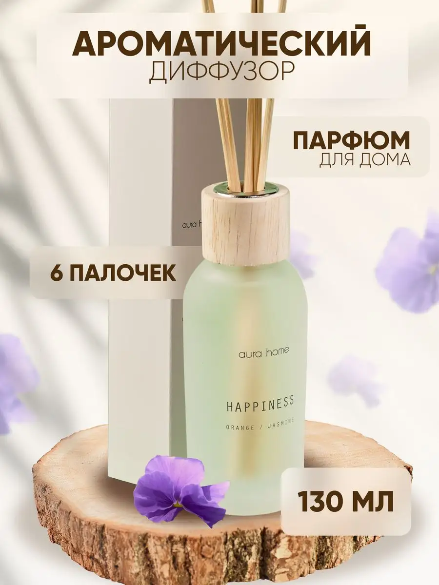 Парфюм для дома Aura Happiess Aura HOME 39040341 купить за 821 ₽ в  интернет-магазине Wildberries