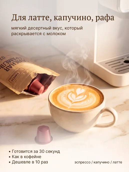 Вкусный кофе Капсулы для кофемашины кофе Хиты, 60 шт, фото 3