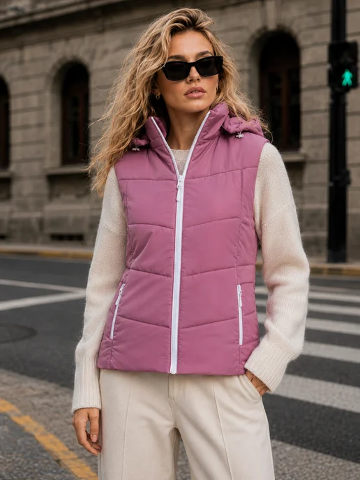Amimoda Жилетка, фиолетовый