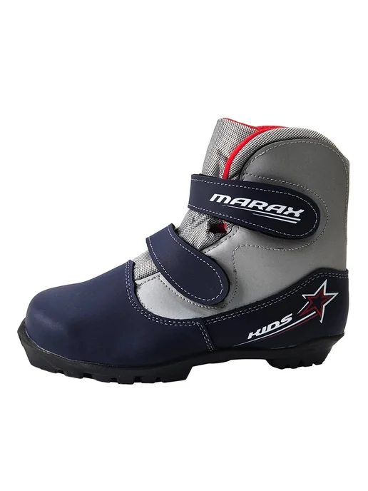 Marax Ботинки лыжные, синий, фото 4