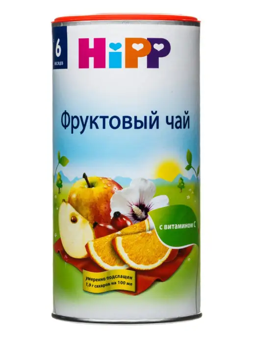 Hipp Чай гранулированный, фенхелевый, с 4 месяцев, 2х200г, 2x200, фото 3