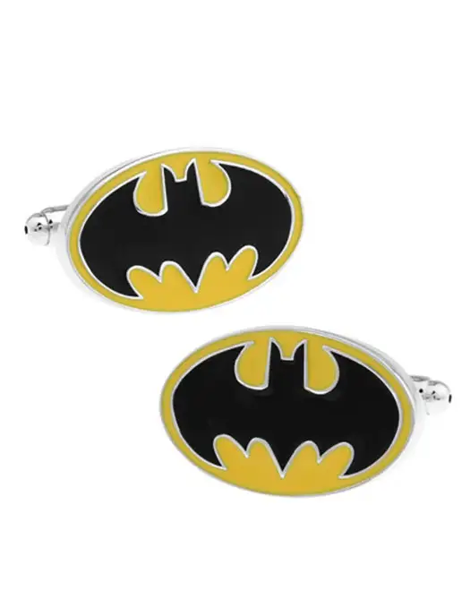 2beMan Запонки супергероя Batman, черный, фото 4