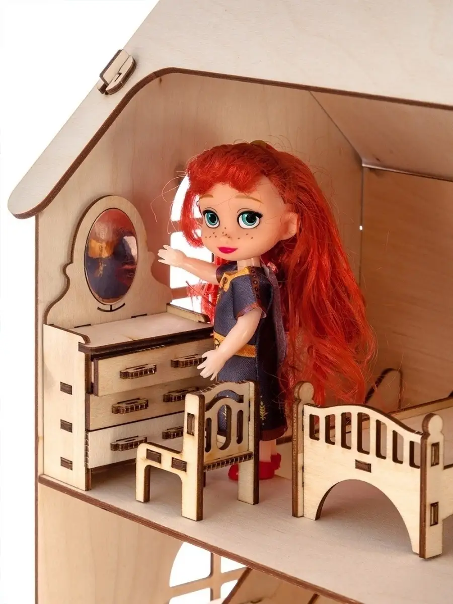 Дома кукольные — купить в Красноярске, цена в интернет-магазине Rich Family