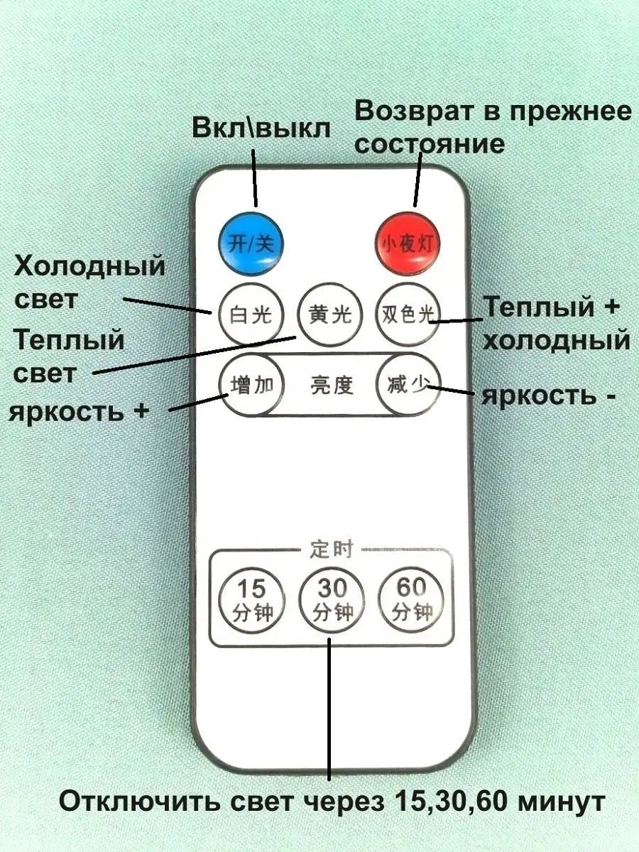 Светильник с пультом потолочный подвесной Любимый свет 39409629 купить за  410 ₽ в интернет-магазине Wildberries