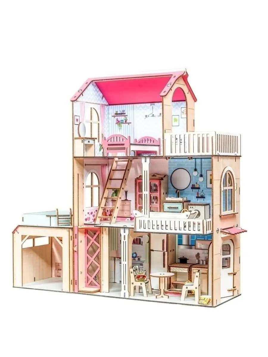 Продолжение детской игры: как архитектор начал делать кукольные дома