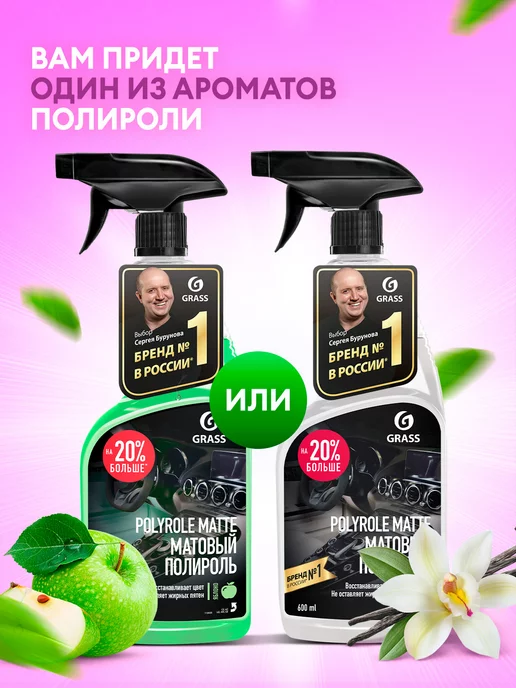 GRASS Подарочный набор автохимии мужчине, 2,193 л, фото 2