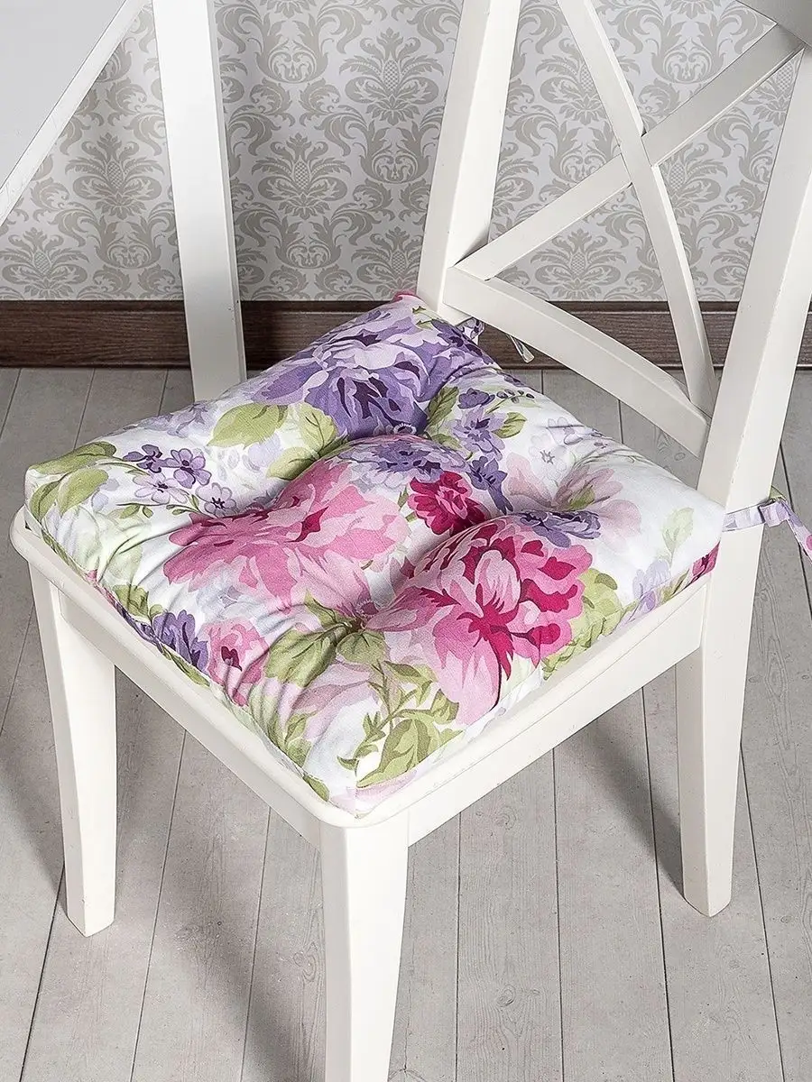 Создаем уют своими руками: декоративные мягкие подушки на стулья