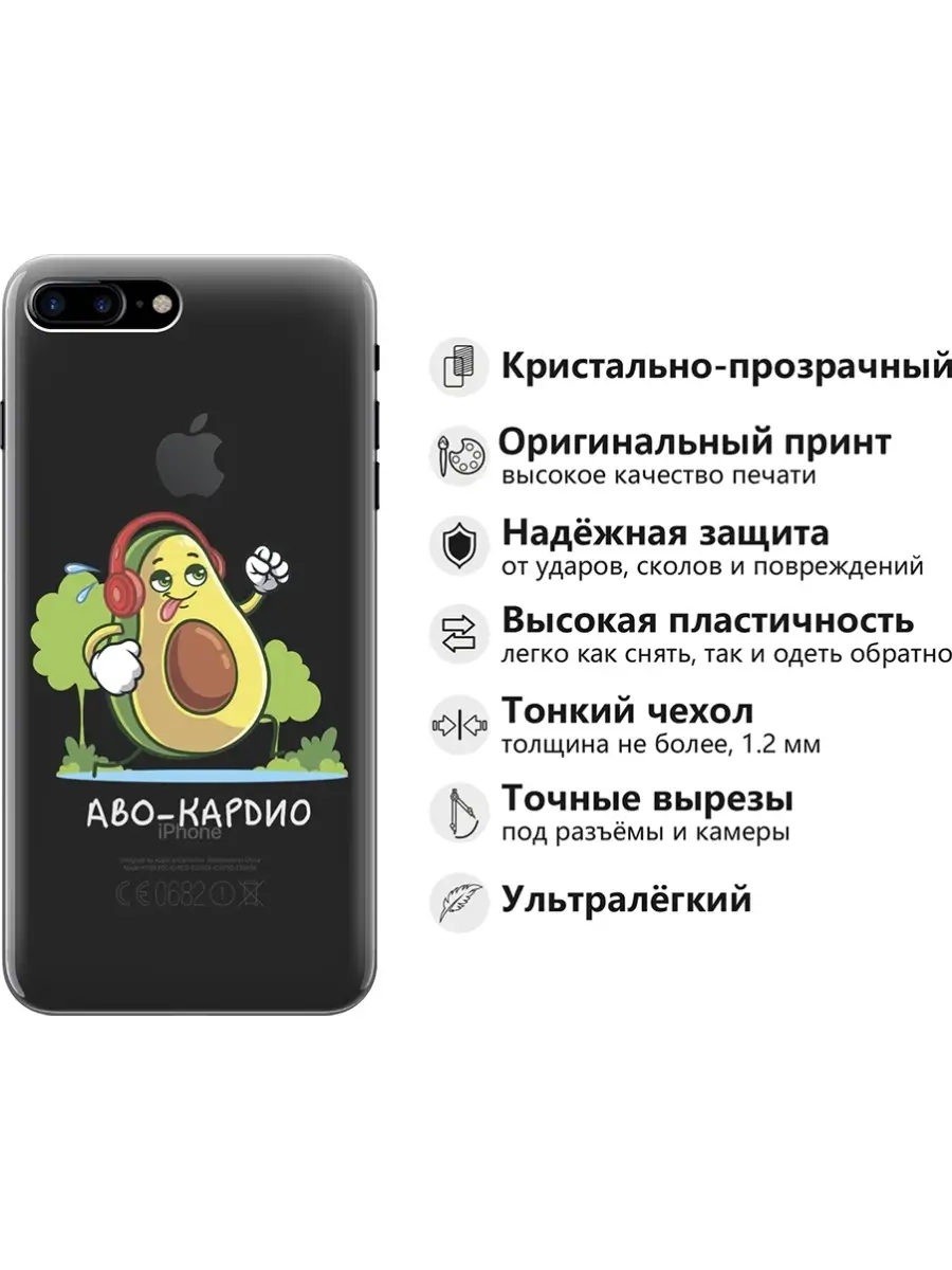 Чехол на Apple iPhone 8 Plus, 7 Plus RE:PA 39480670 купить за 244 ₽ в  интернет-магазине Wildberries