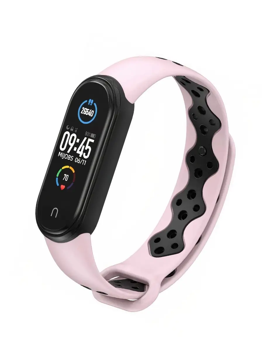 Силиконовый ремешок для Xiaomi Mi Band 5 , 6