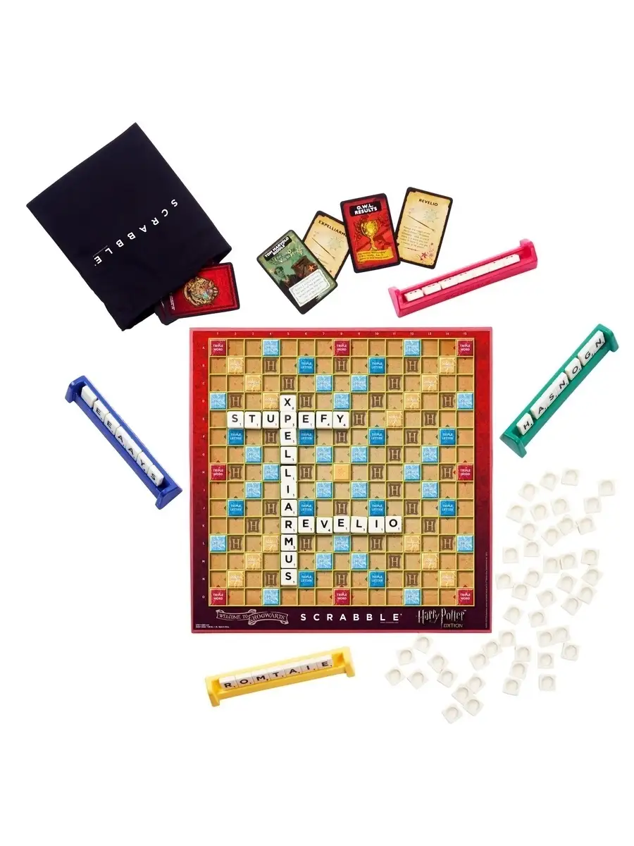 Игра настольная Mattel Games Scrabble Гарри Поттер GYX13 MATTEL GAMES  39613855 купить за 2 016 ₽ в интернет-магазине Wildberries