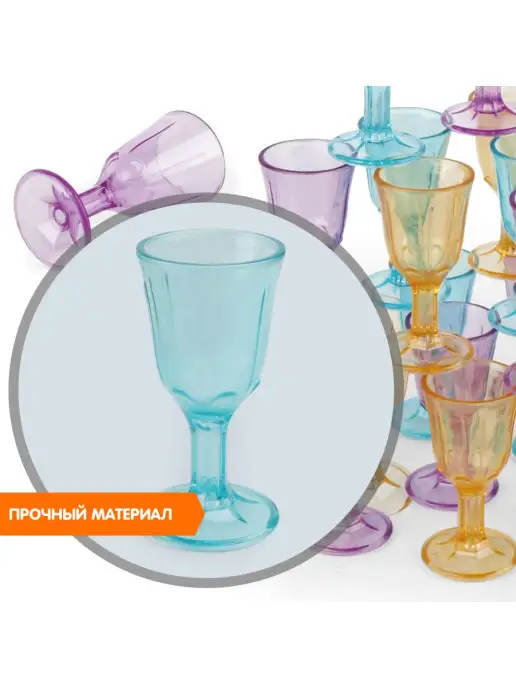 Bondibon Настольная игра для компании Построй пирамиду, вариант, фото 5
