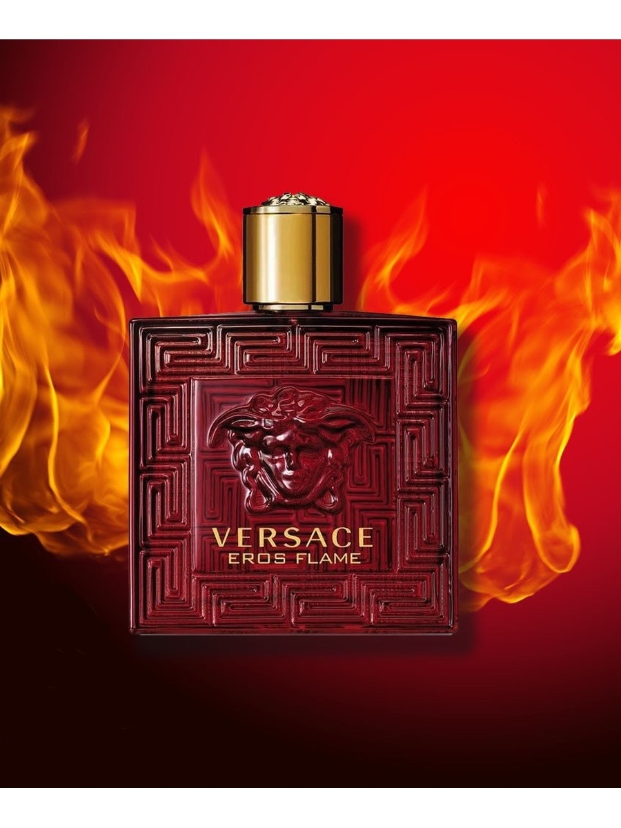 Версаче флейм. Versace Eros Flame 100ml. Versace - Eros Flame EDP 100мл. Versace Eros Flame Eau de Parfum. Eros Flame Versace 100 мл.