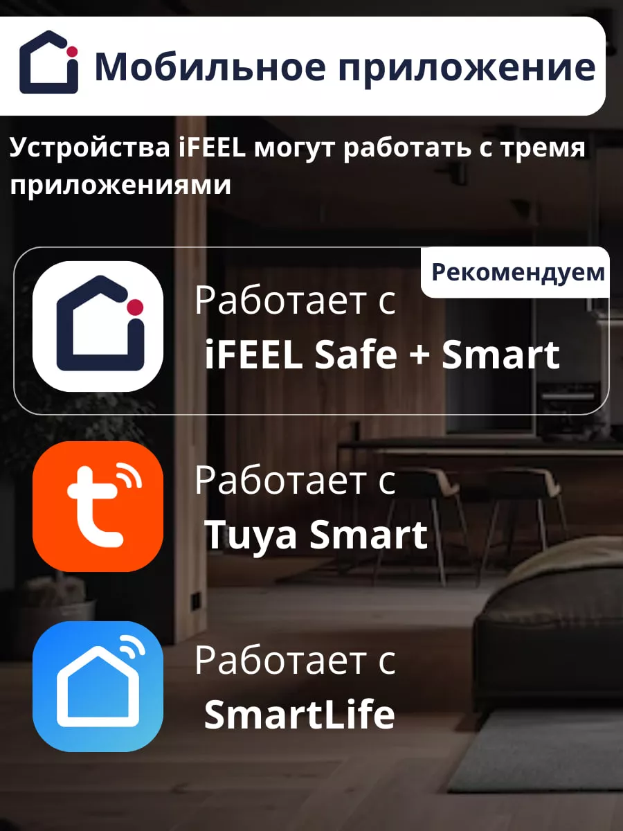 Умная розетка iFEEL Electra c Алисой, WiFi и таймером iFEEL Systems  39666967 купить в интернет-магазине Wildberries