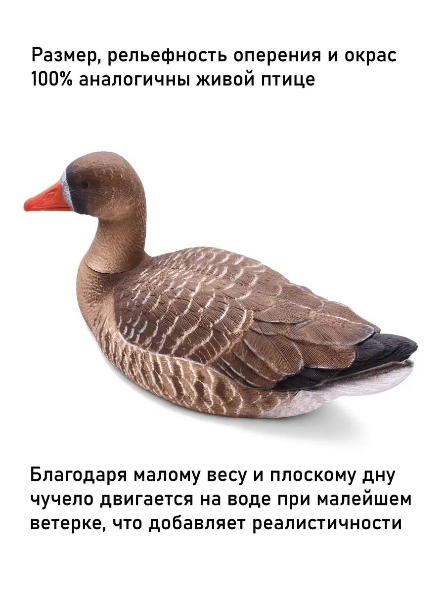 Плавающие чучела гусей - купить в Санкт-Петербурге