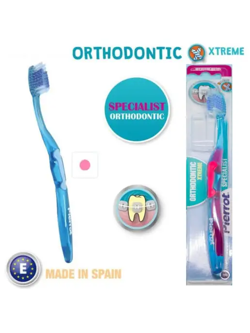 Pierrot Oral Care Зубная щётка Pierrot Xtreme Orthodontic, розовый