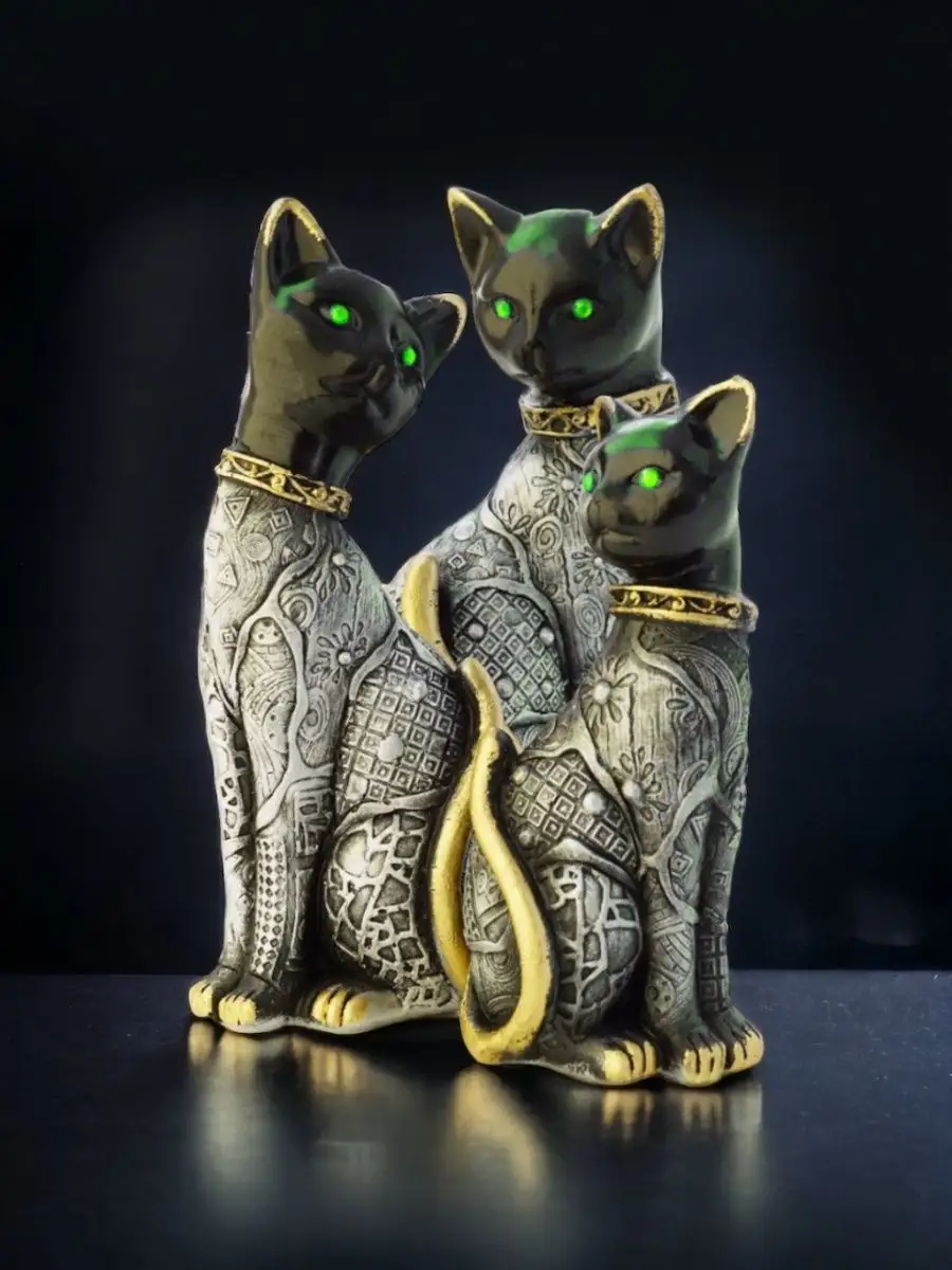 Статуэтки кошек из полистоуна
