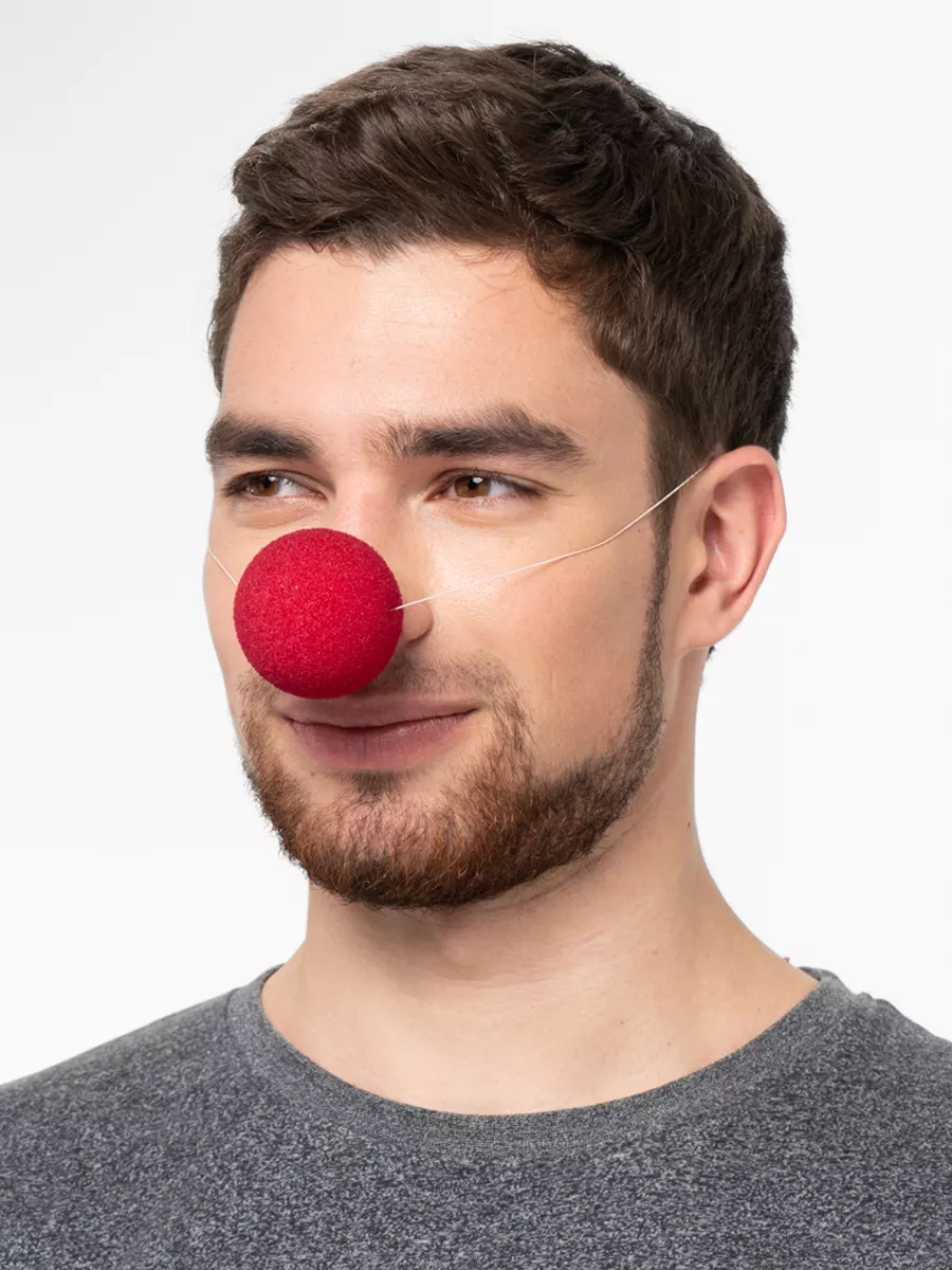 Клоунский нос на праздник своими руками