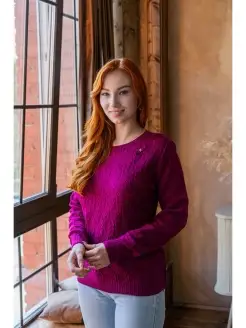 Джемпер вязаный без горла ANRI knitwear 39872748 купить за 2 050 ₽ в интернет-магазине Wildberries