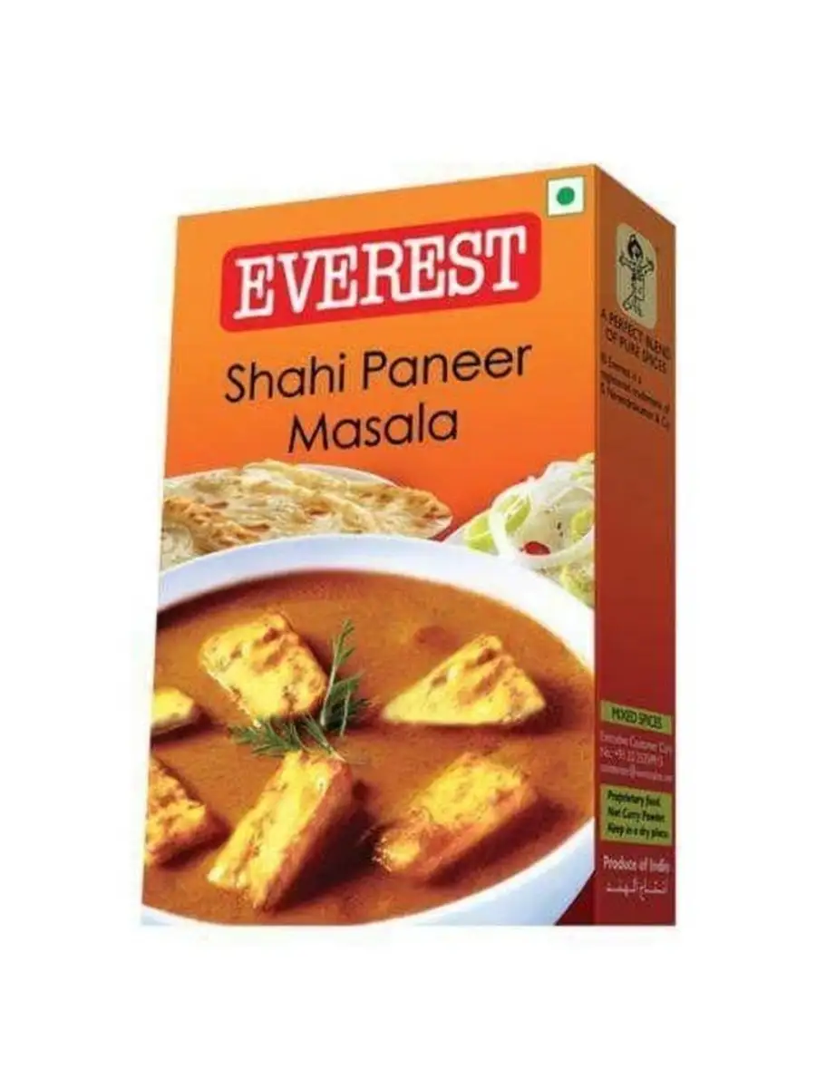 Приправа Шахи Панир Масала, 50 г EVEREST SPICES 39888583 купить за 334 ₽ в  интернет-магазине Wildberries