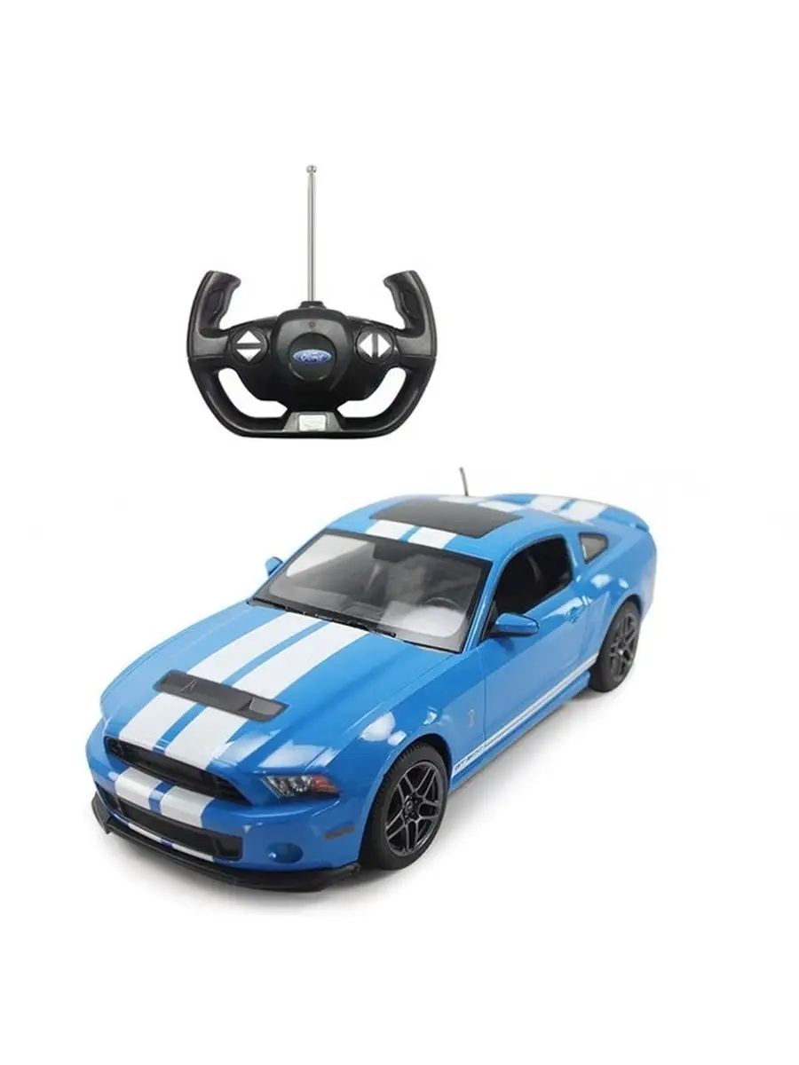 Машина р/у 1:14 Ford Shelby GT500, Синий RASTAR 39900160 купить в  интернет-магазине Wildberries