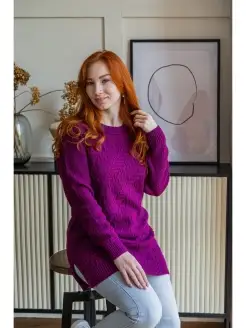 Туника удлиненная ANRI knitwear 39994424 купить за 2 490 ₽ в интернет-магазине Wildberries