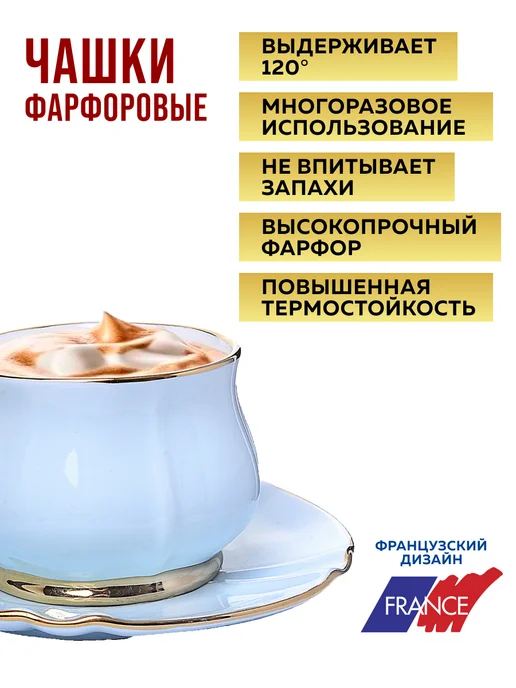 Чайный сервиз на 6 персон подарочный - фото 7