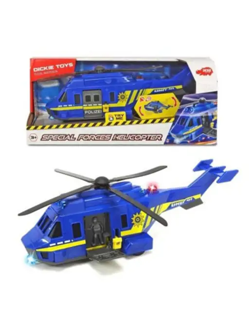 Dickie Toys Вертолет игрушка POLICE, синий, фото 2