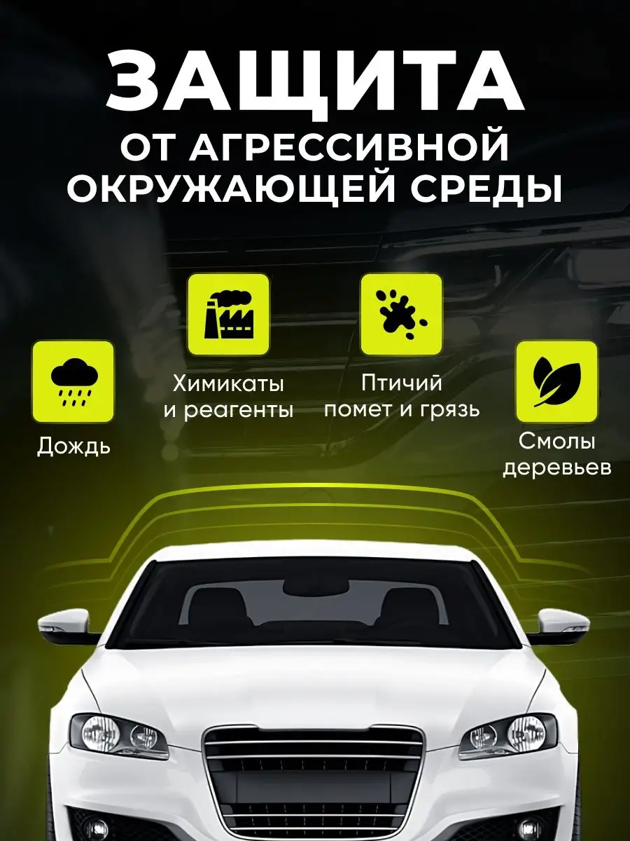 Воскополимерное покрытие Defender Auto Defender Auto 40005226 купить в  интернет-магазине Wildberries