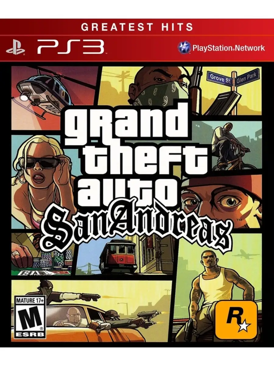 Grand Theft Auto: San Andreas (GTA) (PS3, русские субтитры) RockStar Games  40055122 купить за 2 733 ₽ в интернет-магазине Wildberries