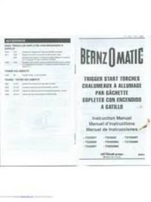 BernzOmatic Горелка TS2000 (пропан) Пьезозажигание, черный, фото 5