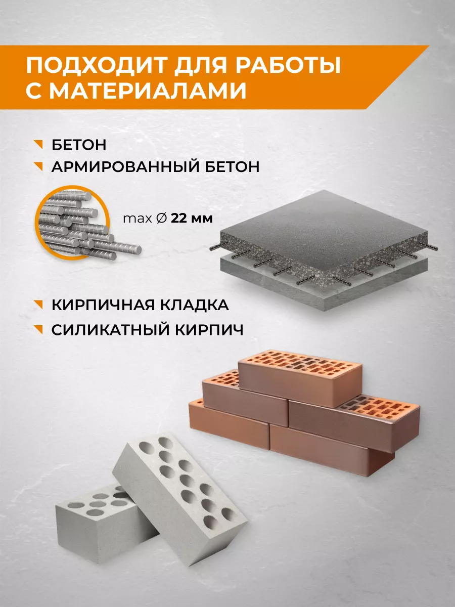 Алмазная коронка по бетону для подрозетников 72 мм RAGE 40129648 купить за  2 948 ₽ в интернет-магазине Wildberries