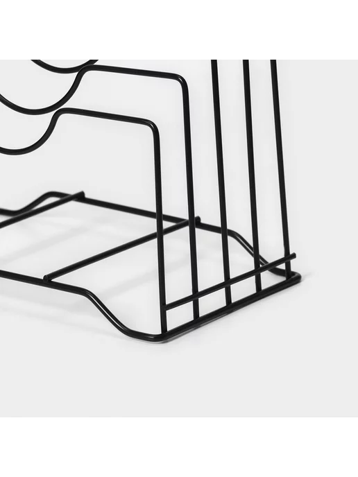 Сима-Ленд & BellaTenero Держатель для крышек и разделочных досок, черный, фото 5