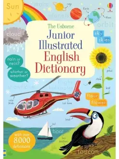 Junior Illustrated English Dictionary Usborne 40152002 купить за 1 284 ₽ в интернет-магазине Wildberries