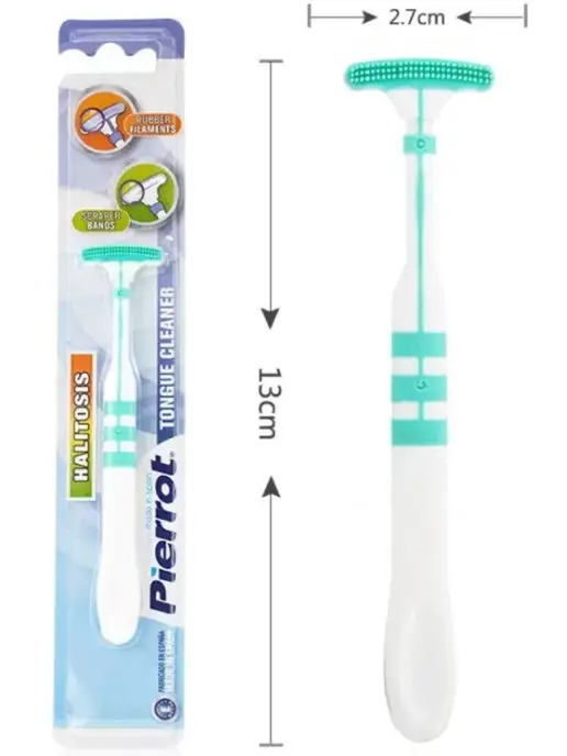 PIERROT Скребок для языка Tongue Cleaner, зеленый, фото 2