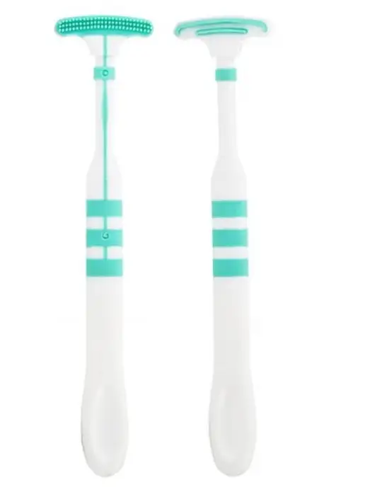 PIERROT Скребок для языка Tongue Cleaner, зеленый, фото 3