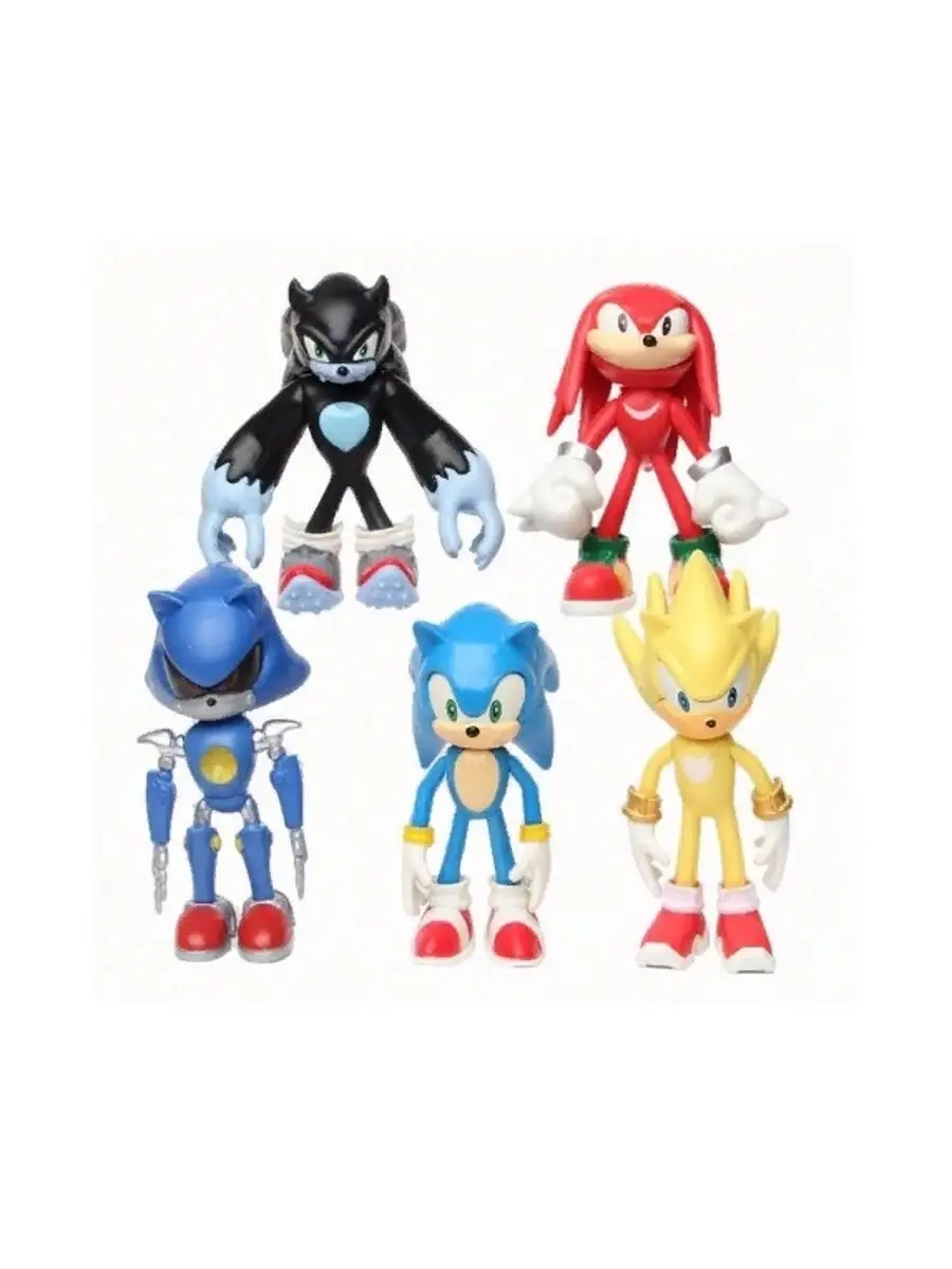 Набор фигурок Соник Икс 12 см Sonic X GiftMix 40318159 купить за 857 ₽ в  интернет-магазине Wildberries