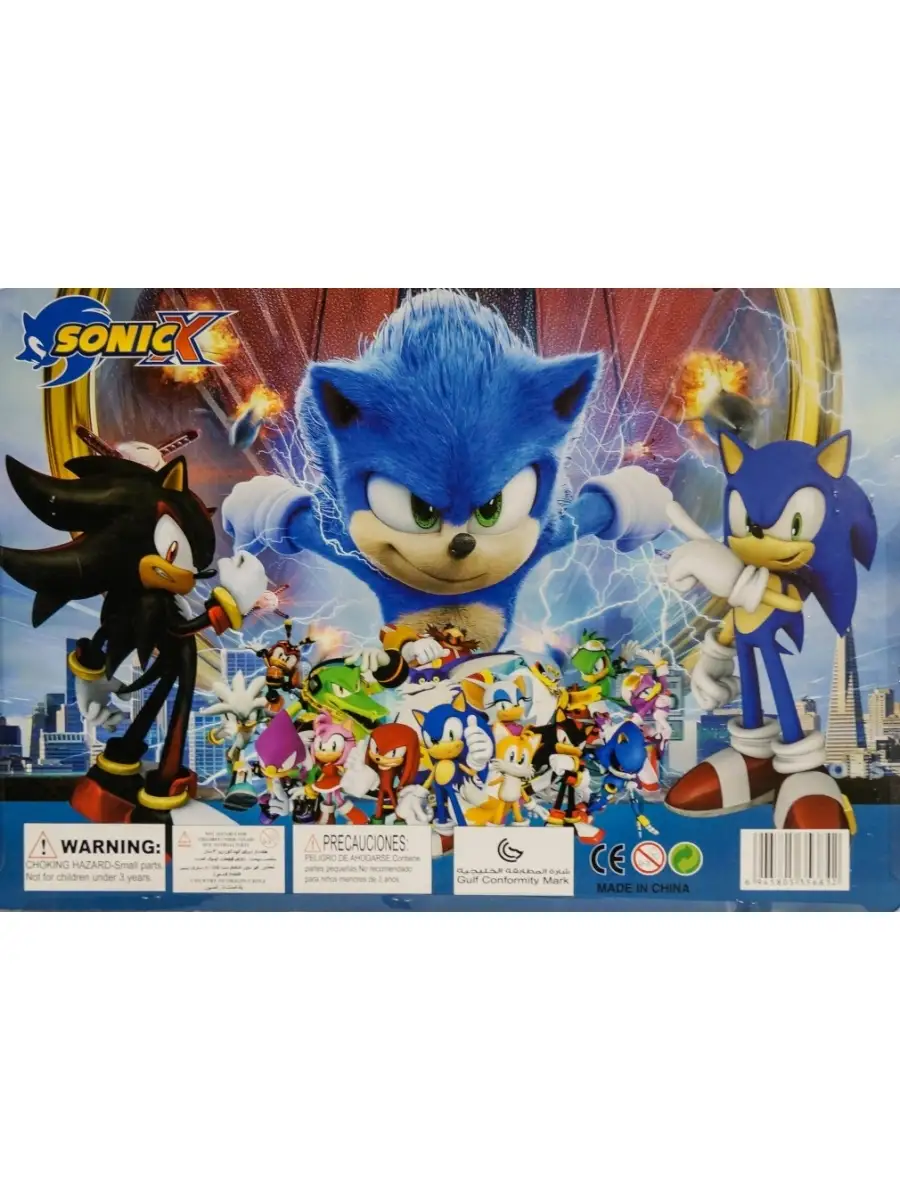 Набор фигурок Соник Икс 12 см Sonic X GiftMix 40318159 купить за 962 ₽ в  интернет-магазине Wildberries