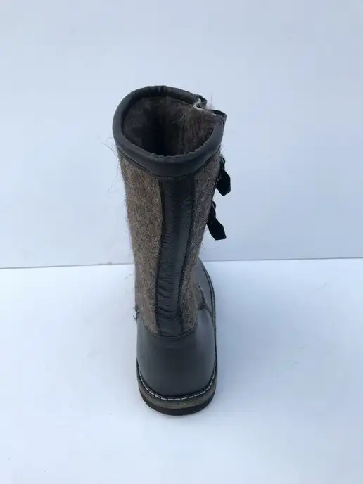 Мир унт Унты с натуральным мехом, серый, фото 7