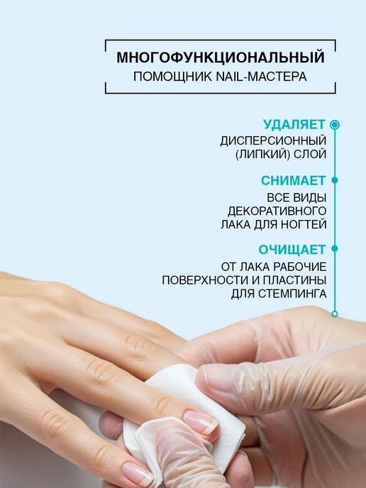 DOMIX GREEN PROFESSIONAL Обезжириватель для ногтей 200 мл без ацетона цитрус, 200 мл, фото 2