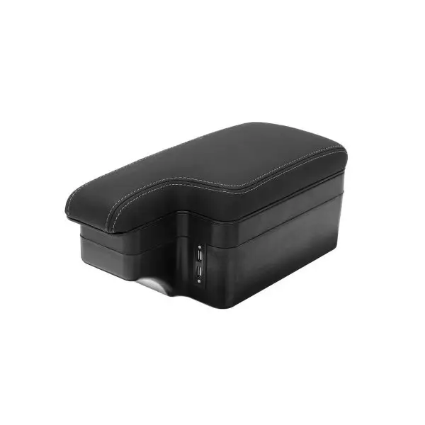 Подлокотник универсальный 5 USB, кожа PU