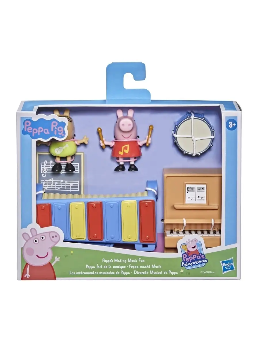 Набор игровой Свинка Пеппа Играй вместе с Пеппой Музыка PEPPA PIG F2216  Peppa Pig 40420476 купить за 1 049 ₽ в интернет-магазине Wildberries