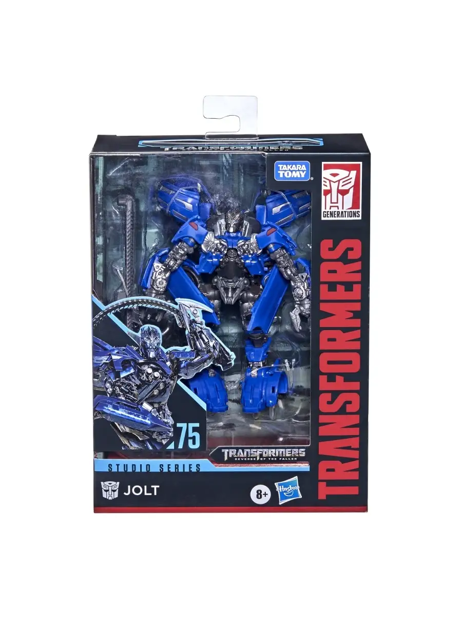 Игрушка Трансформеры Студио Класс Делюкс Джолт TRANSFORMERS F0788  Transformers 40420486 купить в интернет-магазине Wildberries