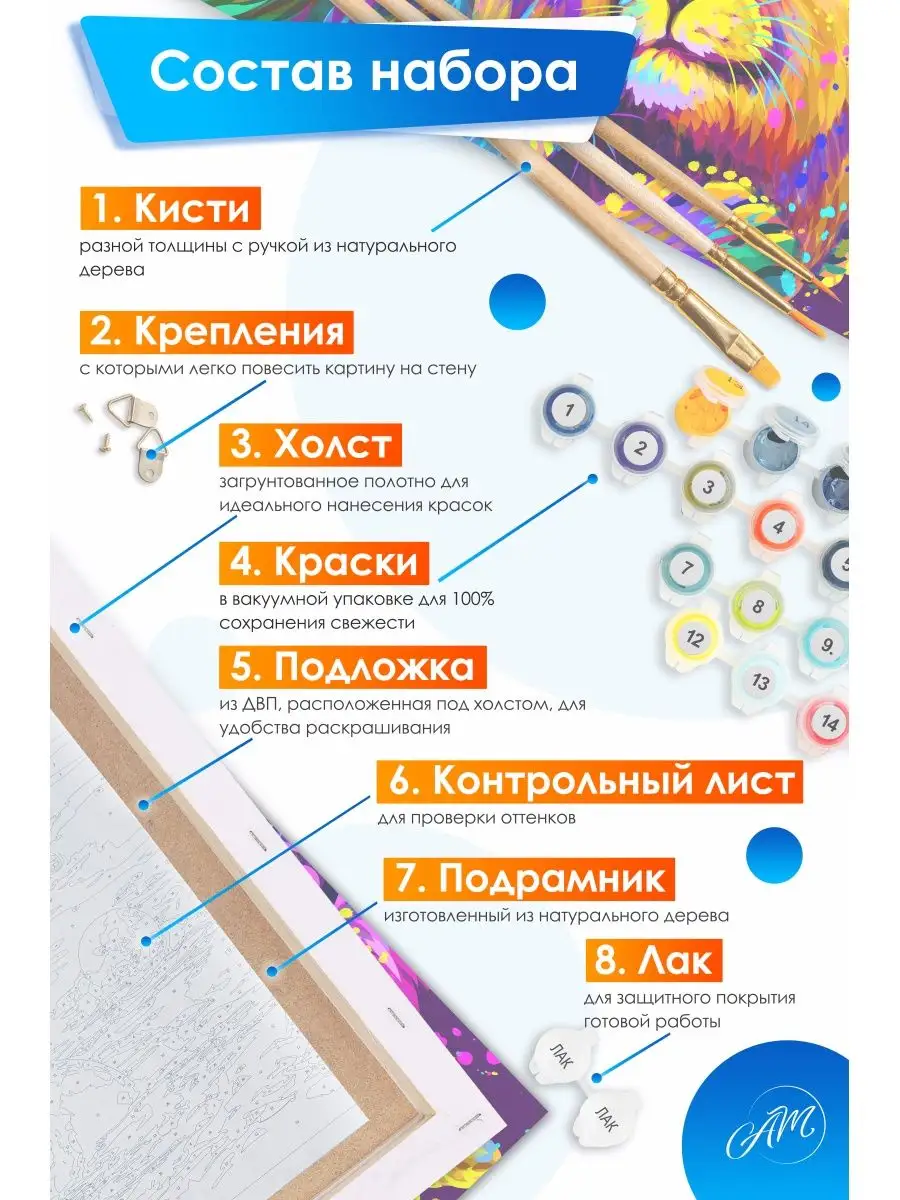 Картина по номерам 40х50 на подрамнике Зима Дом Снег Елка АртеМания  40447401 купить в интернет-магазине Wildberries