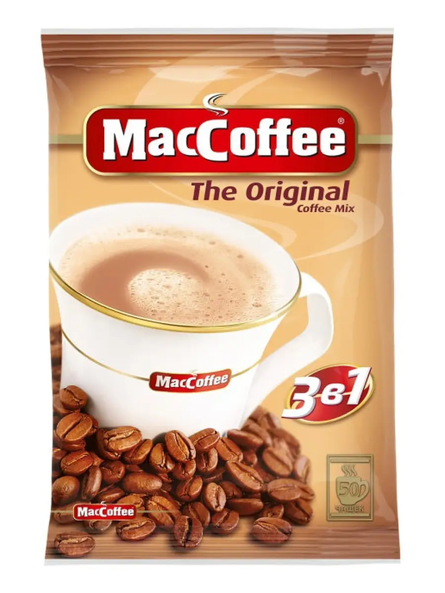 Напиток кофе MacCoffee 50 пакет по 20гр MacCoffee 40489804 купить за 733 ₽  в интернет-магазине Wildberries