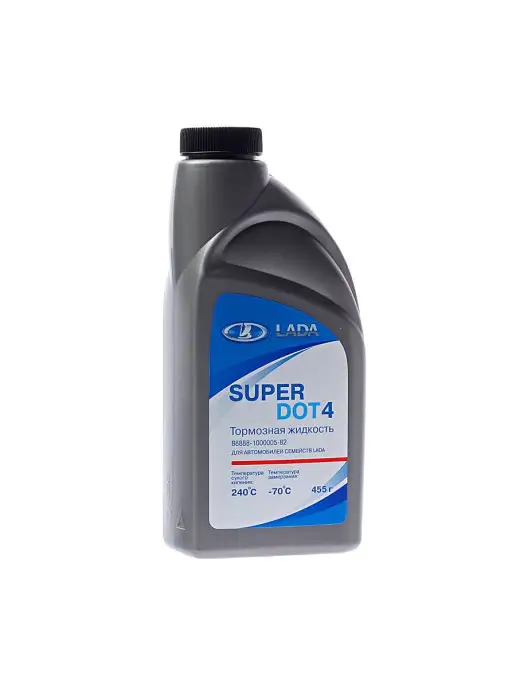 Лада Жидкость тормозная DOT-4 0.5л, 0,5 л