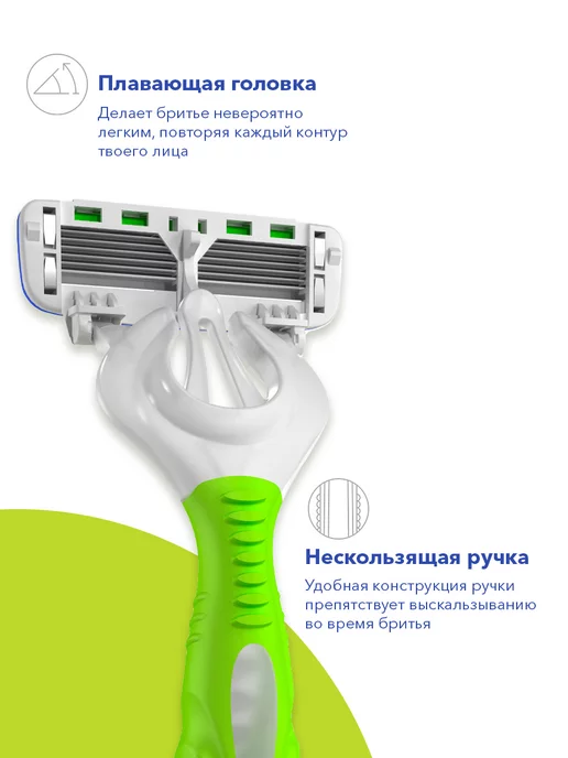 DORCO Станок для бритья женский одноразовый 4 шт, 4 шт, фото 3