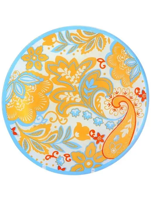 Набор тарелок на 6 персон столовый с рисунком - фото 9