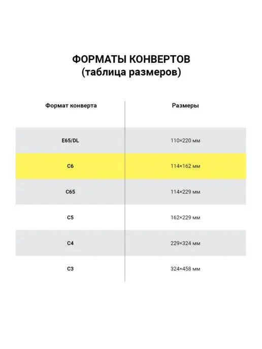 Курт Конверт бумажный, белый, фото 2