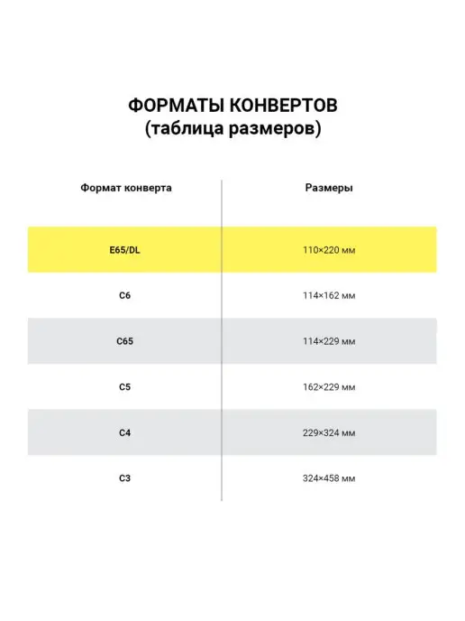 Курт Конверт бумажный, белый, фото 2